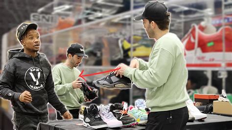 Stealing Shoes at Sneaker Convention! Twin Prank 